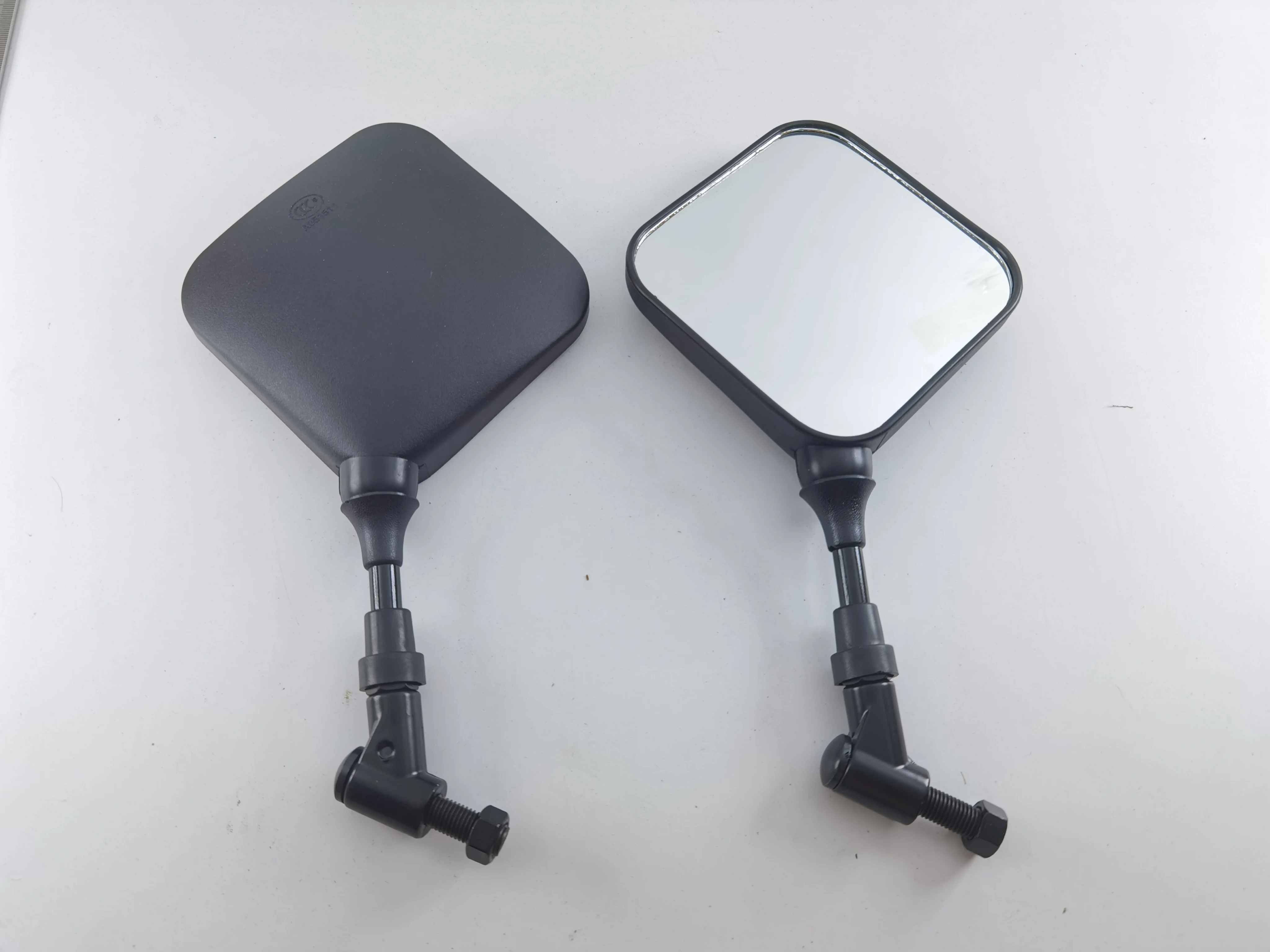 Motorcycle Rearview Mirror 10mm Moped Scooter Dirt Pit Bike Supermotor Pair For Suzuki DR 650 350 200 250 DRZ400 Accessories