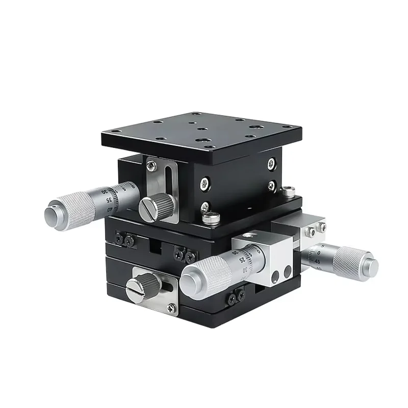 

XYZLPG/XYZLSPG Miniature Stage Manual Three-Axis Motion Displacement Platform for Optics Instruments Fine Tuning