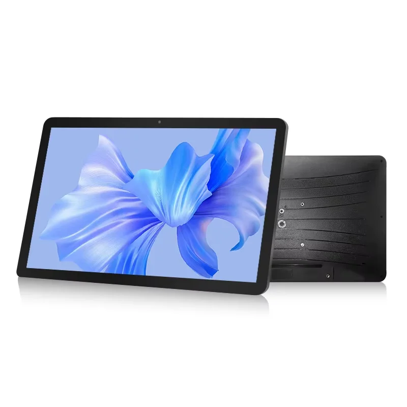 Wall-Mounted 10.1-inch Android 14 Commercial Tablet with Capacitive Touch Screen POE Monitoring Camera for Smart Home Desktop Di
