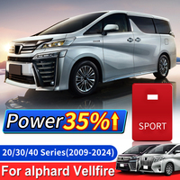 For 2009-2024 Toyota Alphard Vellfire Sport Power Module Throttle Accelerator 20 30 40 Series 2023 2022 Modification Accessories