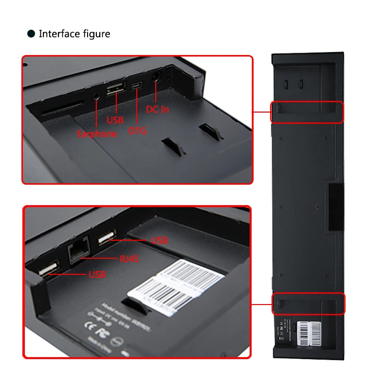 Smart High-Brightness LED Digital Display Screen for Retail Store Shelves Easy Installation with 1-Year Warranty Metal Material