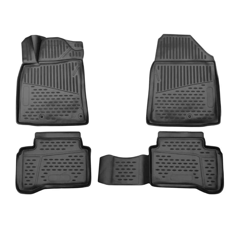 

Floor Mats Liner for Hyundai Ioniq 2017-2022 Black TPE All-Weather 4 Pcs United States