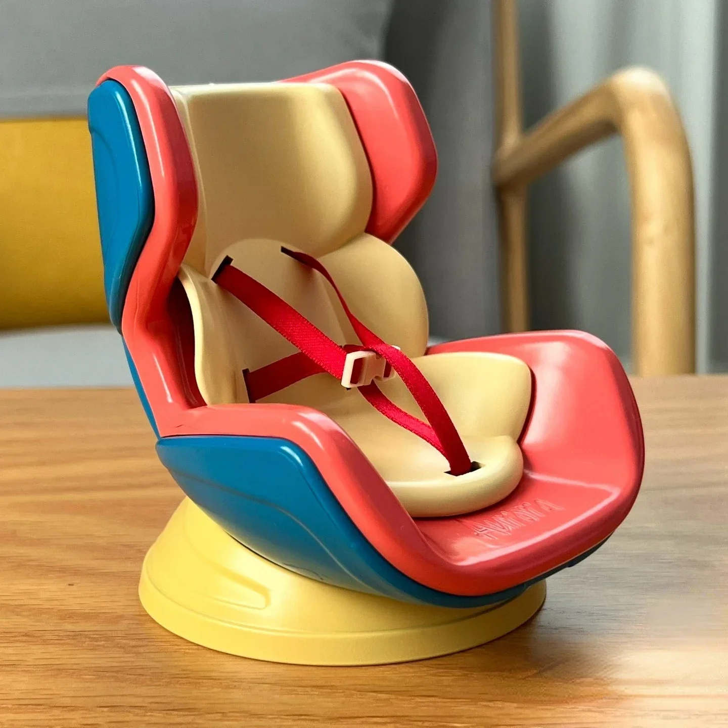 BJD Doll Safety Seat Chair for Car Figure Toy Miniature for Blyth OB11 OB24 BJD Doll Furniture Armchair Kawaii Car Accessories