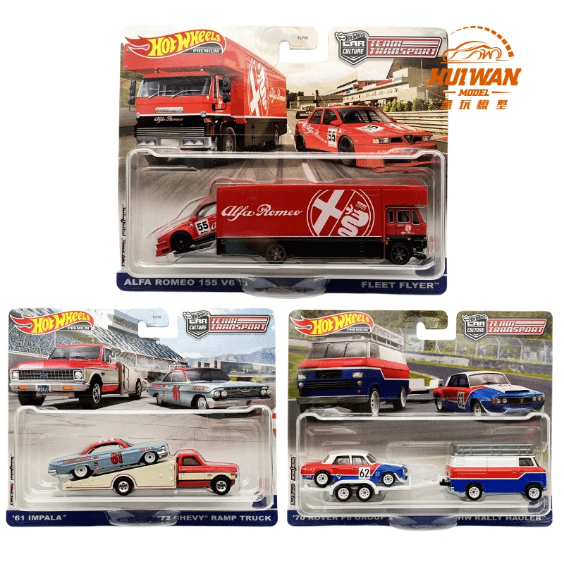 HOT WHEELS 1:64 holden bmw Mitsubishi Alfa Romeo 155 V6 ROVER P6 IMPALA RAMP TRUCK Collection die-cast alloy car model ornaments