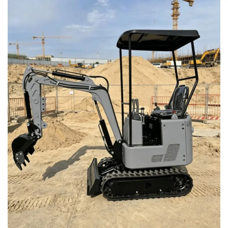 2 Ton Mini Excavator Extended Arm Design Diesel Engine for Deep Digging Farm Trenches Construction Work