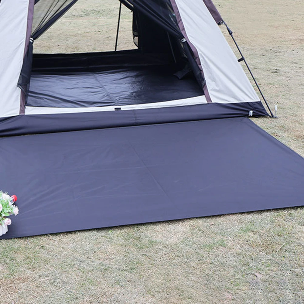 

Large Outdoor Camping Mat 2x2m 2x2m Picnic Tarp Camping Tent Mat Fixed Buckle Corners Large Space For Gatherings