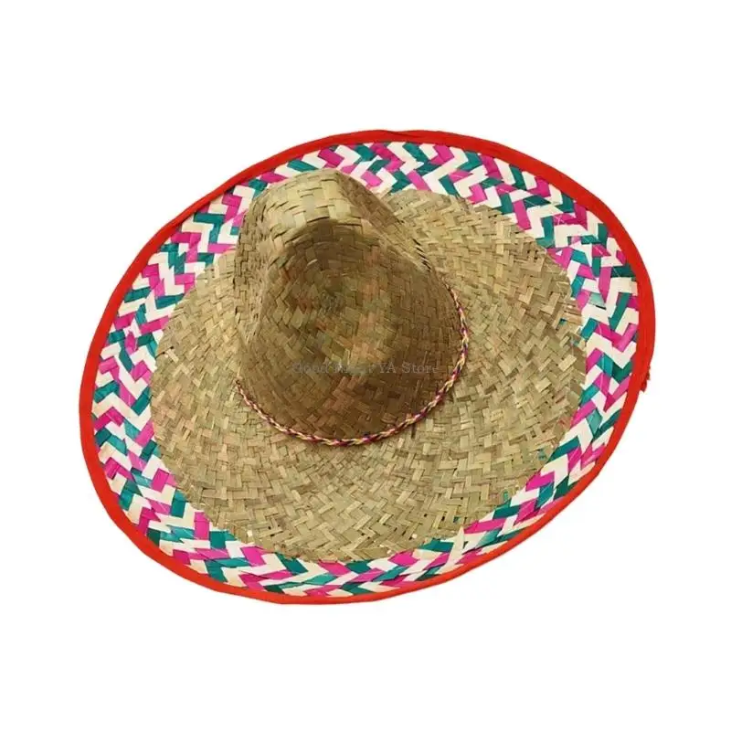  Practical Woven Hat Lightweight Design Excellent For Summer Sun Exposure