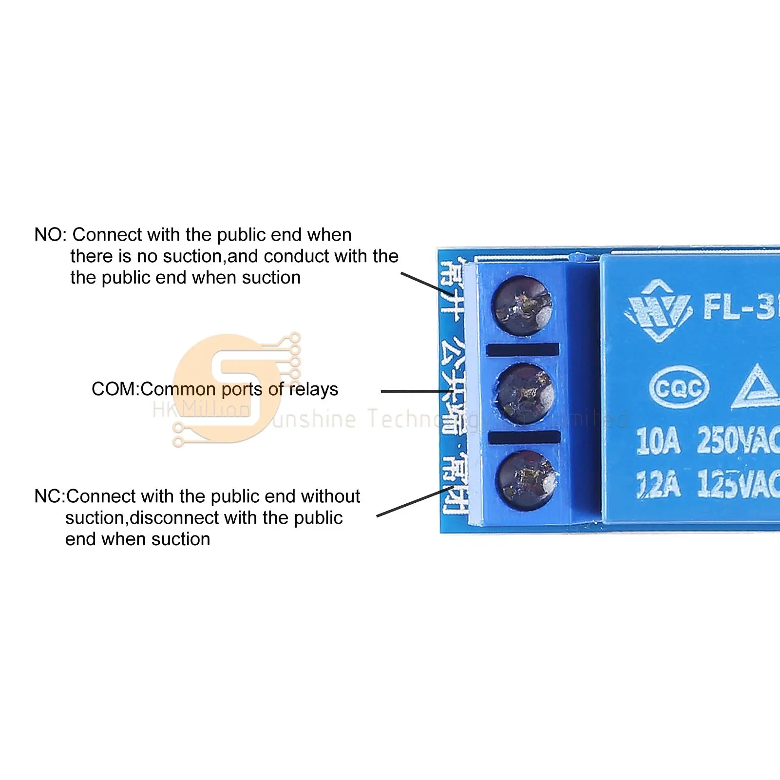 10PCS 5V One Channel Relay Module Relay Switch with OPTO Isolation High Low Level Trigger Compatible with Arduino Raspberry pi