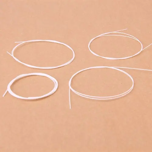 4pcs White Nylon Ukulele String Set