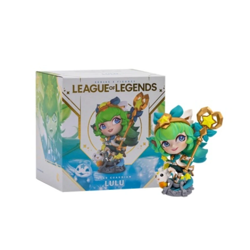 

League of Legends LOL Star Guardian Lulu Action Figure Ornaments Game Surrounding The Official Authentic Doll Toys Girl Gift