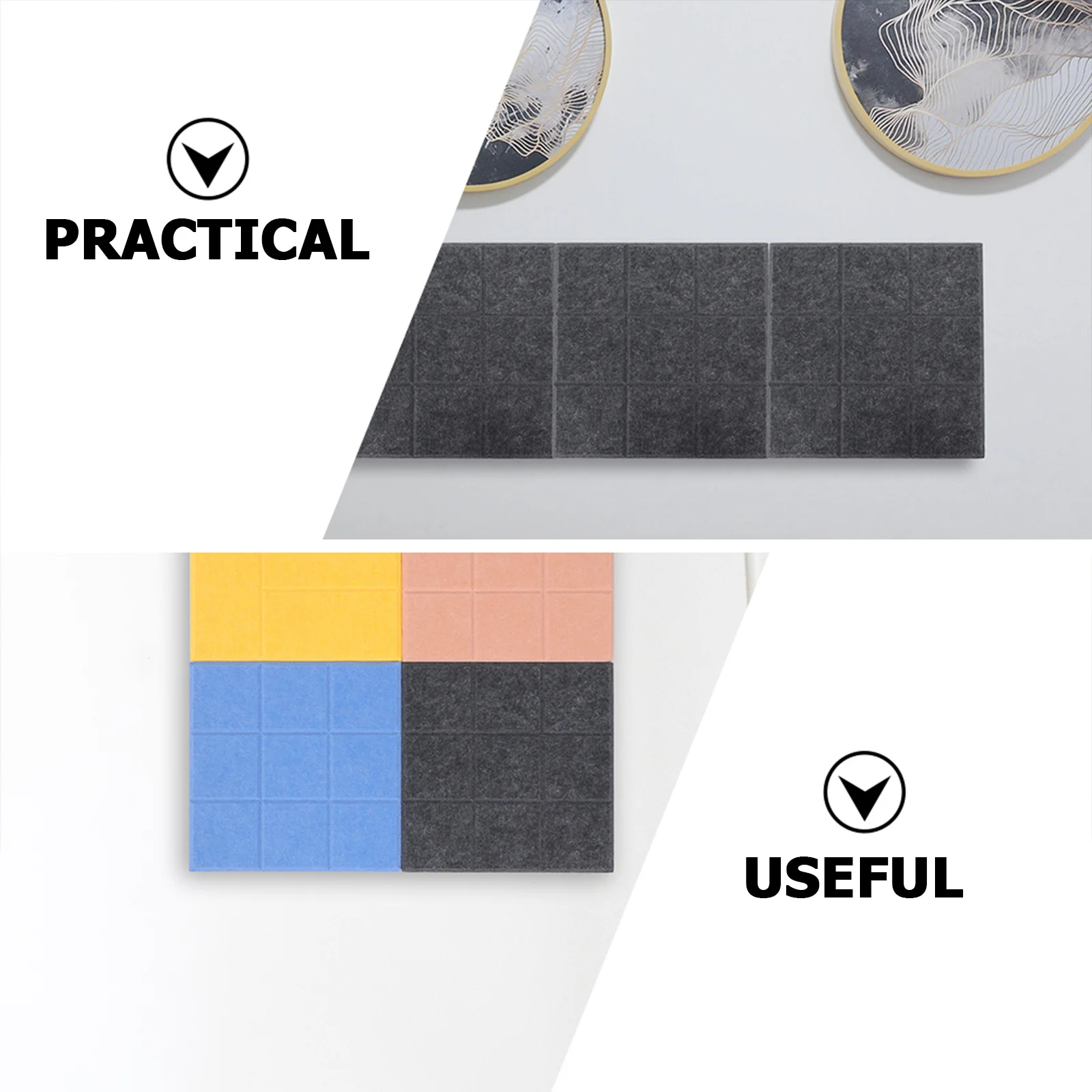 3 قطعة لوحات ورأى إعلان لاصق جدار مذكرة لوحات إشعار عرض الصور لوحة الإعلانات للاستخدام المنزلي في المكتب والفصول الدراسية