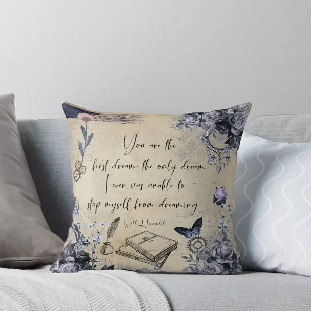 

Will Herondale - Infernal Devices Throw Pillow Christmas Pillowcase Cushion Cover Set Plaid Sofa pillow