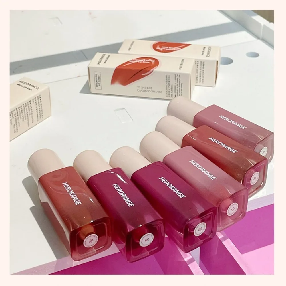 6 colori Lip Gloss Sexy Red Lip Tint Lasting antiaderente Cup Lip Stick sbiancante quotidiano Lip Plumper donna studente