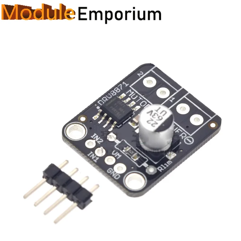 DRV8871 H-Bridge Brushed DC Motor Driver Breakout Board  3.6A Max Internal Current Sense 6.5V To 45V