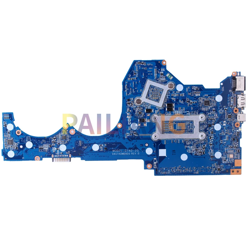 Notebook TPN-Q207 untuk HP 14-CE Notebook Mainboard Laptop L36237-601 L51760-601 i3 i5 i7 8th Gen MX150 Motherboard diuji penuh