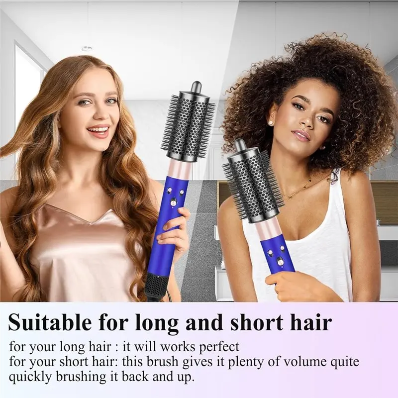 - مرفق مكواة فرد الشعر من نوفمبر وفرشاة كبيرة الحجم المستديرة لملحقات دايسون اير راب HS01 HS05 HS08 #6