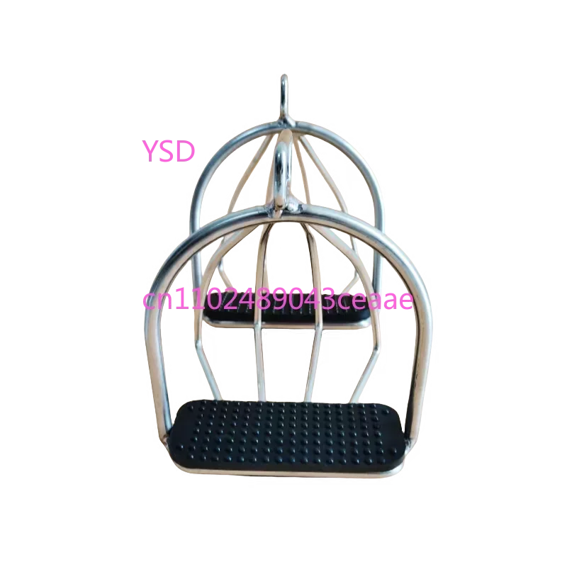 Stainless Steel Stirrup - Anti-Slip, Child Safe