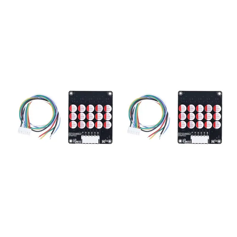 2X 5S Active Equalizer Balancer Lifepo4 / Lipo/ LTO Battery Energy Equalization Capacitor BMS Board