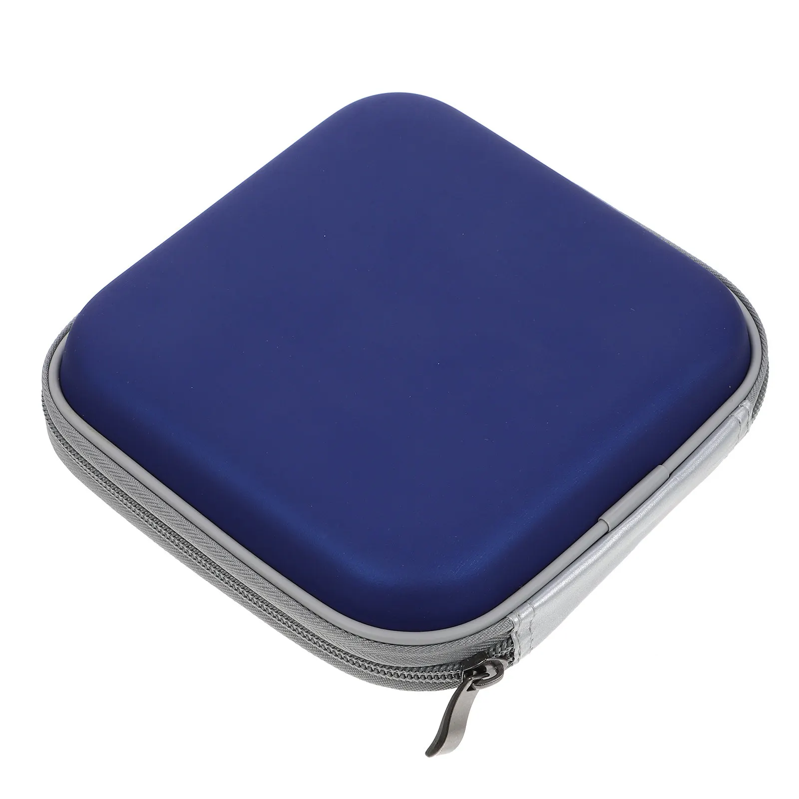 20-Slot Dvd Case Heavy Duty Eva Outer Shell PP Interior Cd Organizer Slim Travel Friendly Disc Storage Pouch Space Efficient