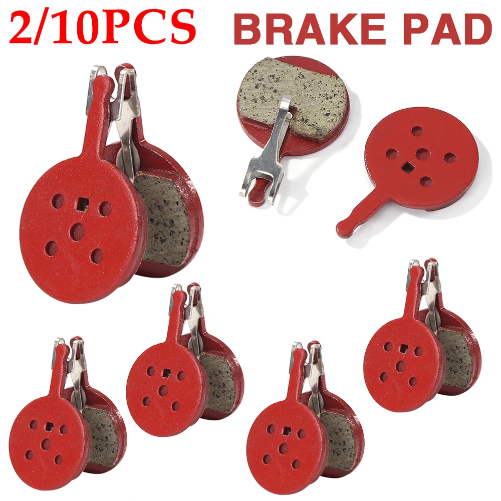 2/10pcs MTB Bike Brake Pads Resin Semi-Metallic Mountain Road Bicycle Cycling Braking Disc Parts for Avid BB5 Bolids NV5