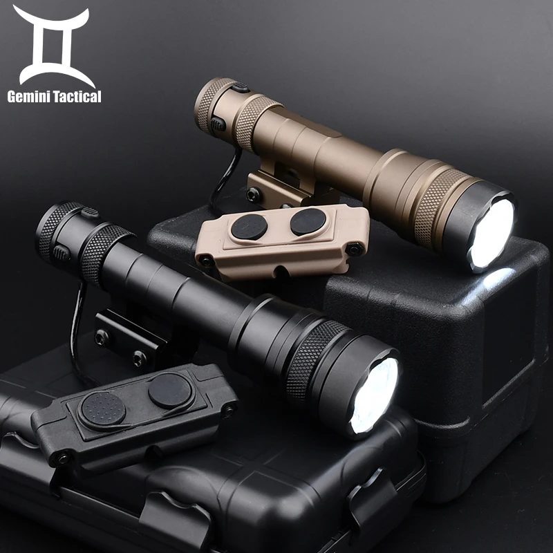 REIN Flashlight 1.0 Micro Kit 1300Lumens Metal With Dual Function Switch Hunting Airsoft Weapon Scout Light Military Picatiny