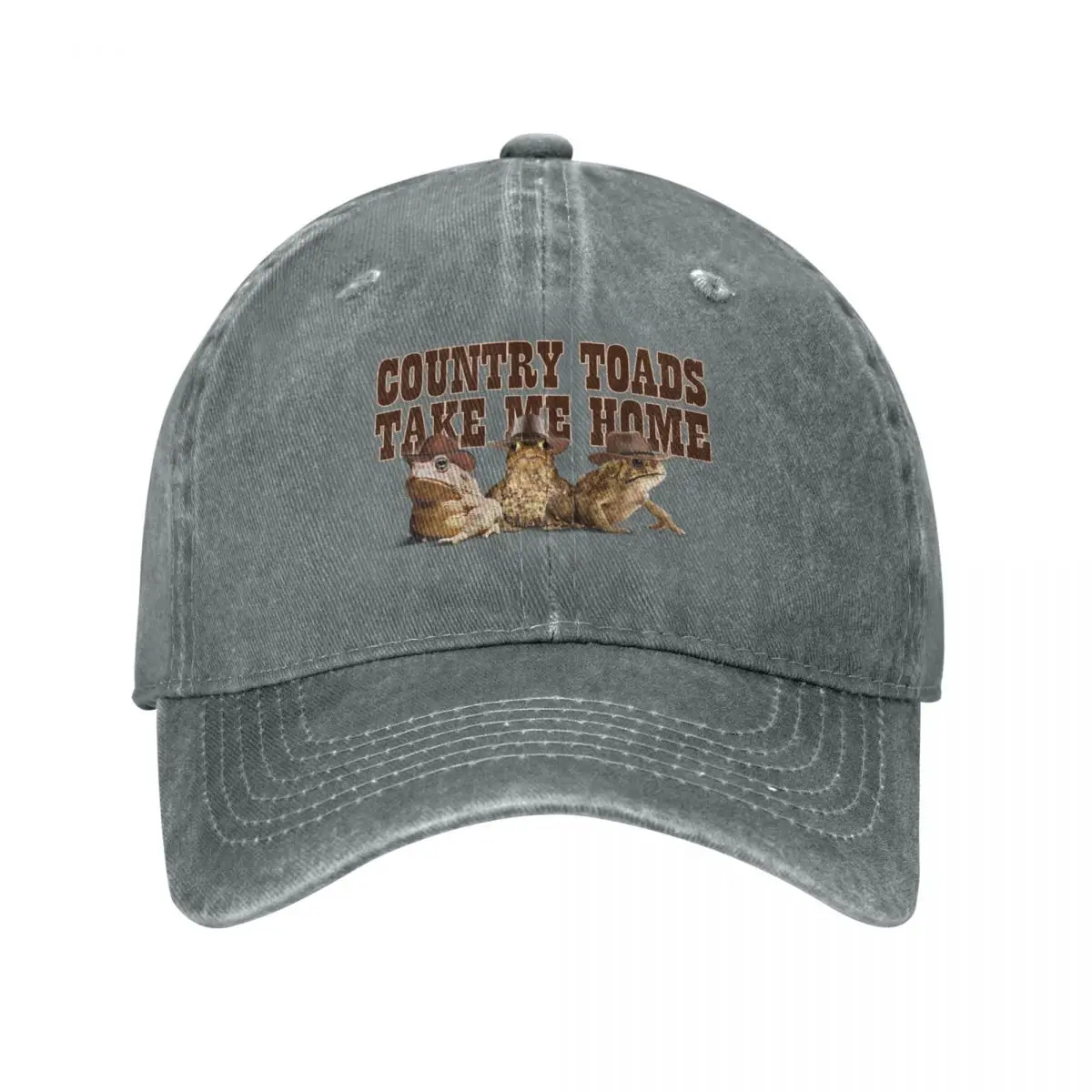 Country Toads Take Me Home Baseball Cap derby hat tea Hat Woman Hats Men's