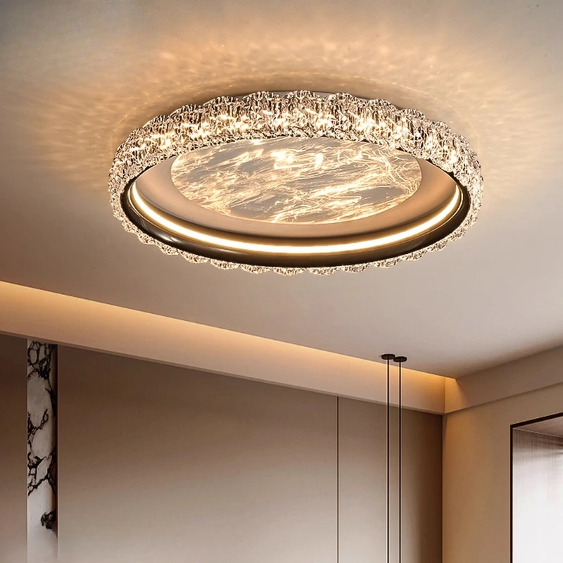 Italian Designer Minimalist Luxury High-end Ceiling Lights Living Room Bedroom Study Full Spectrum Eye Protection Ceiling Lamps