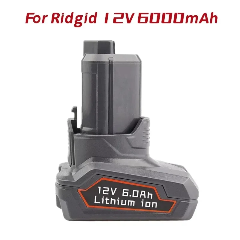 

L1240 12V 6000mAh Lithium Battery Replacement for Ridgid R82007 R82009 R82048 R82049 R82059 Cordless Power Tools