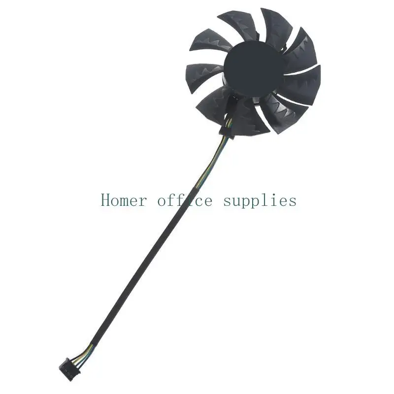 K43B 85mm 75mm fã resfriamento placa graphics para ventilador GPU 12v 4pin para geforce colorido 3060