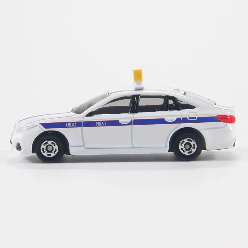 Takara tomy modelo de carro de liga fundida toyota coroa táxi caixa vermelha branca 84 brinquedos de carro, presentes requintados para crianças