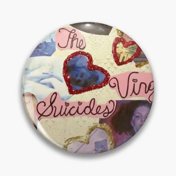 The Virgin Suicides Soft Button Pin Cartoon Fashion Creative Cute Brooch Lapel Pin Badge Hat Lover Women Gift Clothes Metal