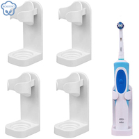 1PC Electric Toothbrush Stand Rack Organizer Electric  Brush Holder  Wall-Mounted Holder Space Saving Bathroom Accessories