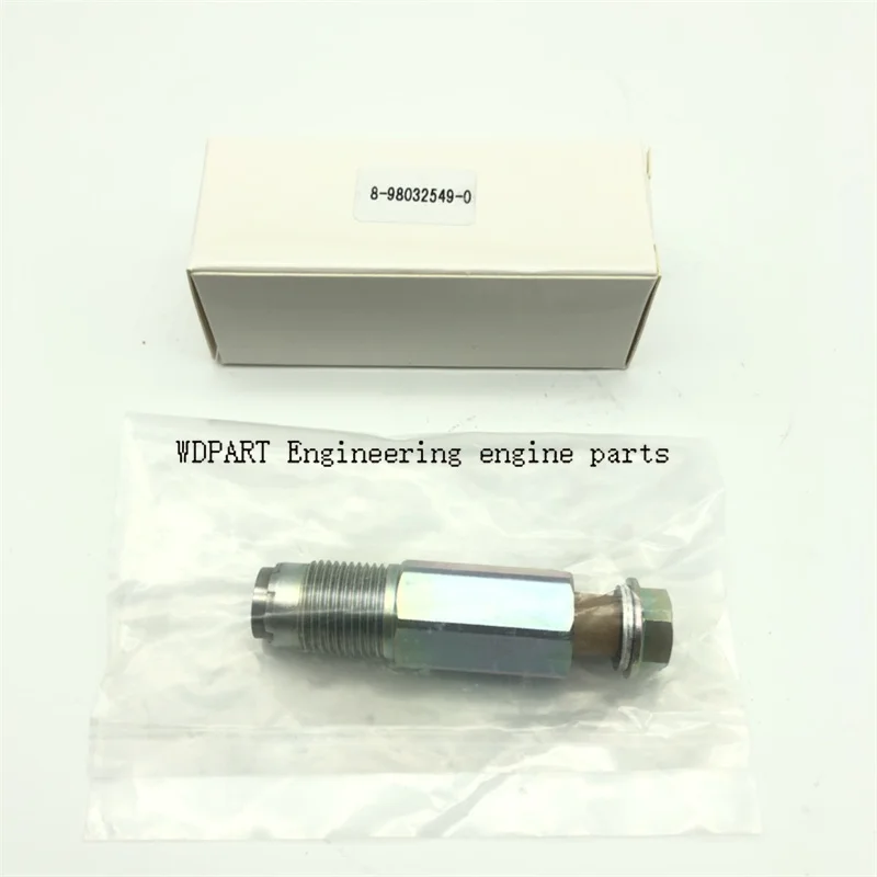 

8-98032549-0 8980325490 Fuel Rail Pressure Relief Limiter Valve For Isuzu 4HK1 6HK1 J05 J08