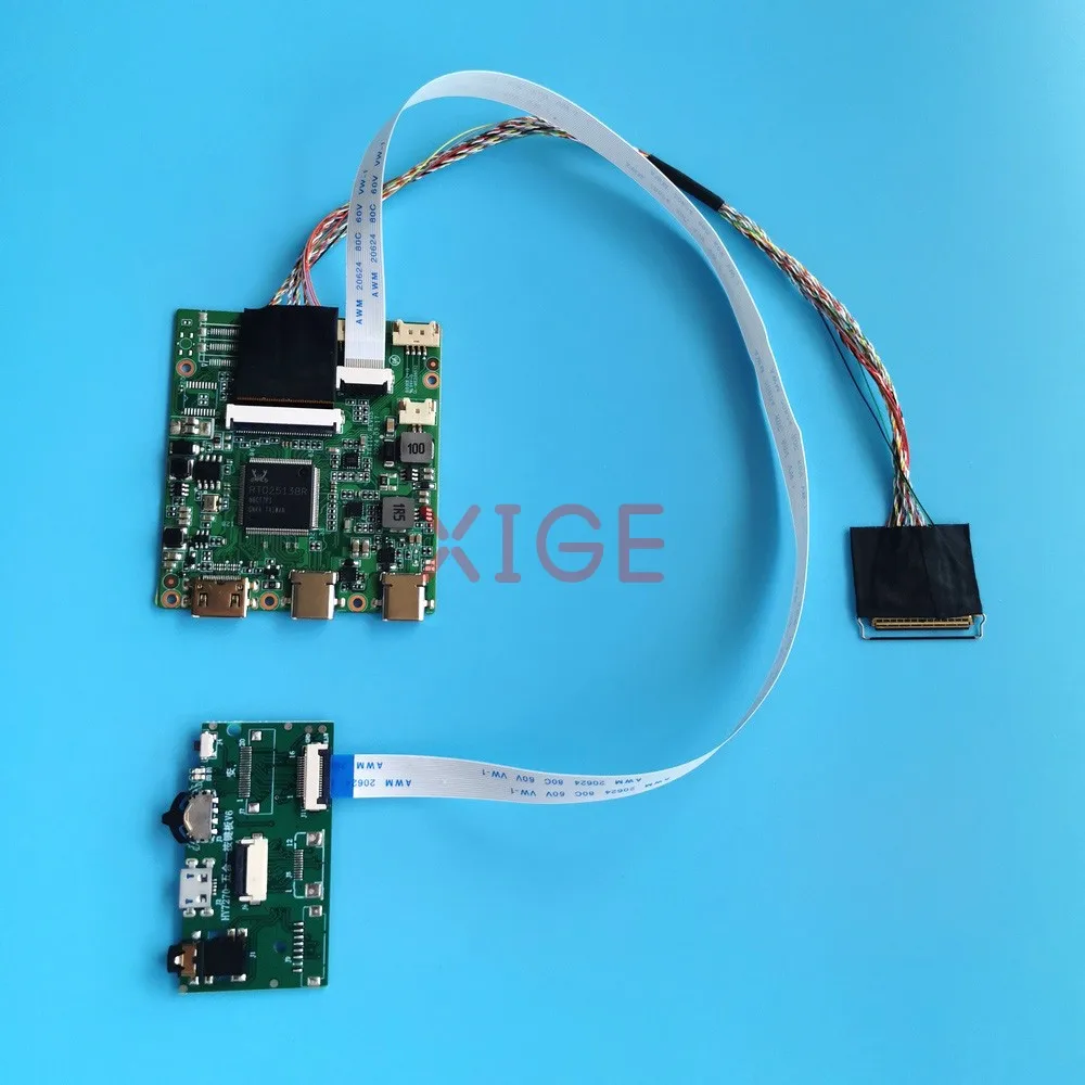 

Комплект DIY плата контроллера драйвера для LTN156AT02 LTN156AT03 1366x768 экран панели ноутбука USB-C Mini-HDMI 40-контактный LVDS 15,6 "TYPE-C