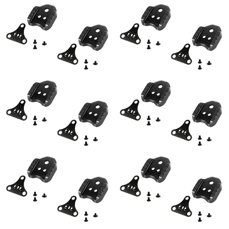 ABLB-6X Bicycle Lock Pedal Adapter Road Convert MTB Pedal SPD Shoe Cleat Cover Dual-Use Adapter Cleats Bicycle Accessories