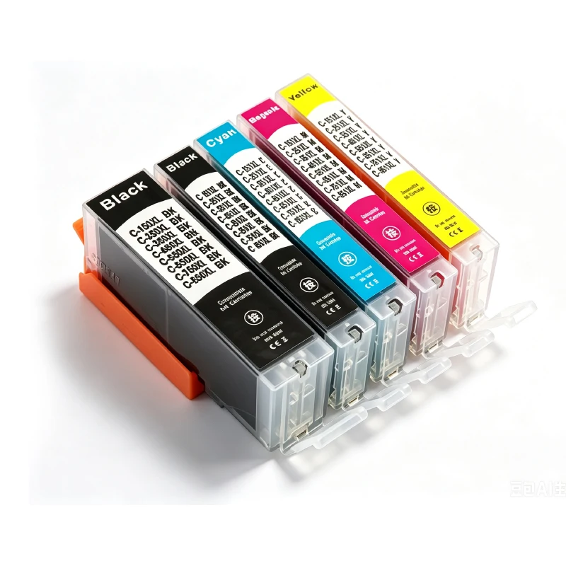 PGI150 CLI151 Ink Cartridge PGI 150 CLI 151 Compatible for Canon MG5410 MG5510 MG6410 MG7510 IP7210 IP8710 MX721 IX6810 Printer view 4