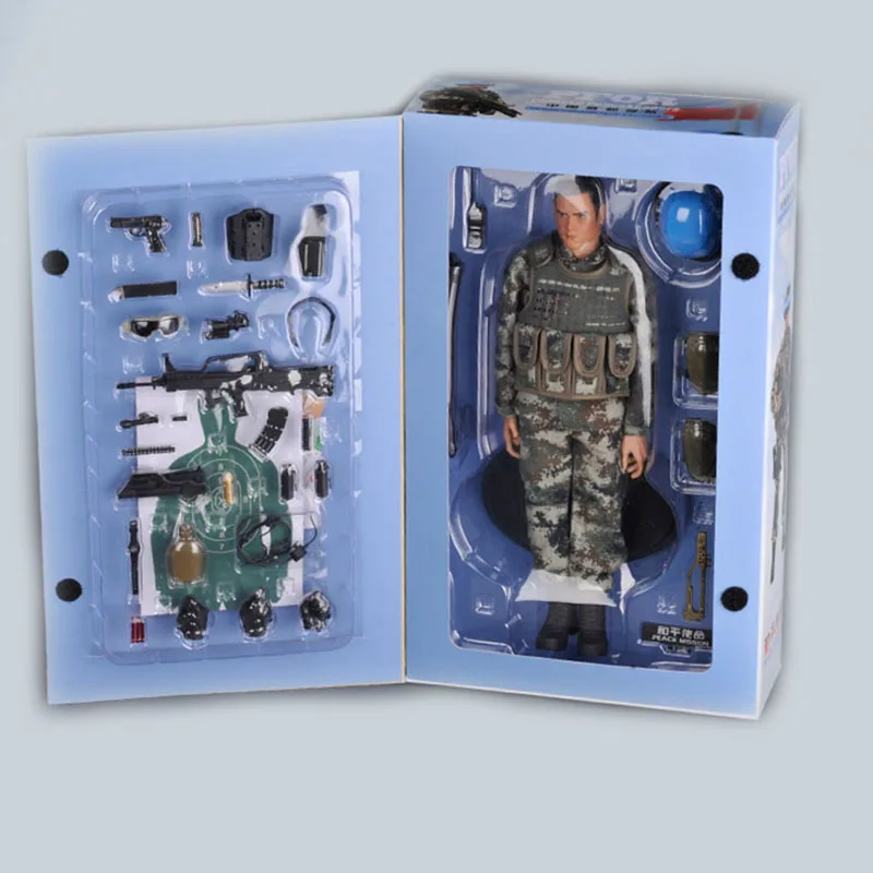 

PATTIZ KADHOBBY 1/6 PVC SWAT Set Army Chinese Marine Corps Fully Armed 12 Inch Mini Soldier Multi-joint Movable Action Figure