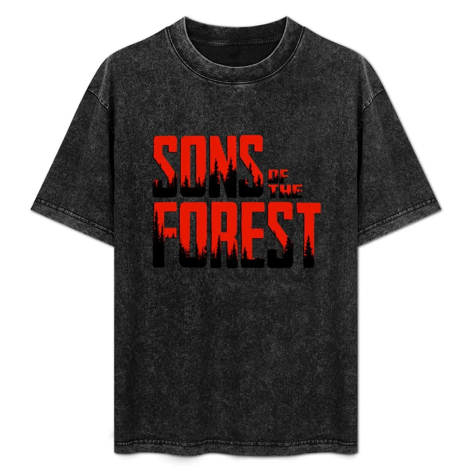 

Sons Of The Forest T-Shirt All Match Basic Short Sleeve Top