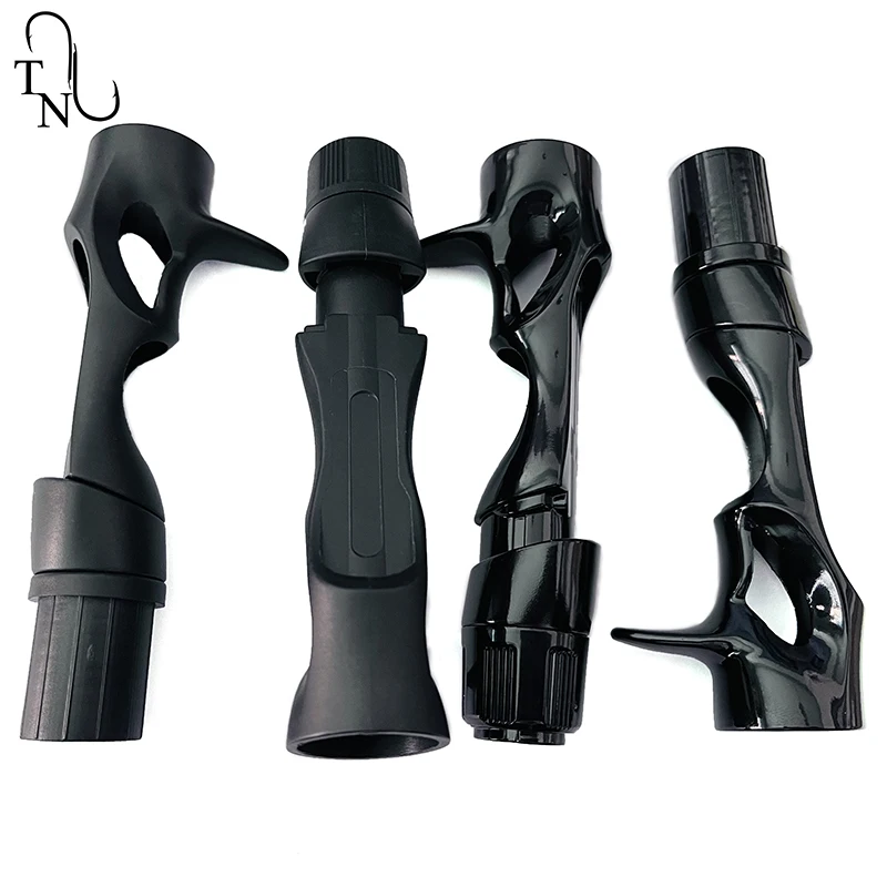 TN51 FCS 16# Bright Black And Black Casting Reel Seat DIY Reel Seat Repair Fishing Rod Building Components view 4