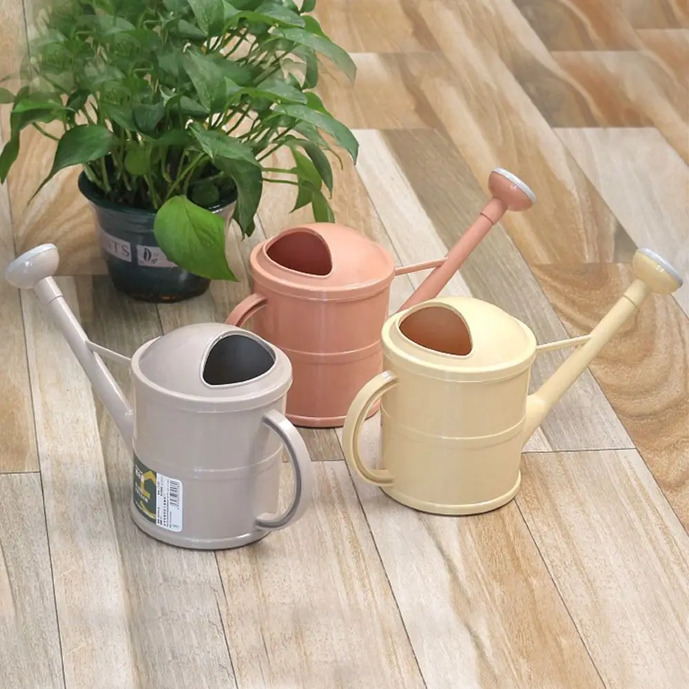 Portable Plastics Watering Can Home Garden Watering Pot Large Capacity Flower Kettle