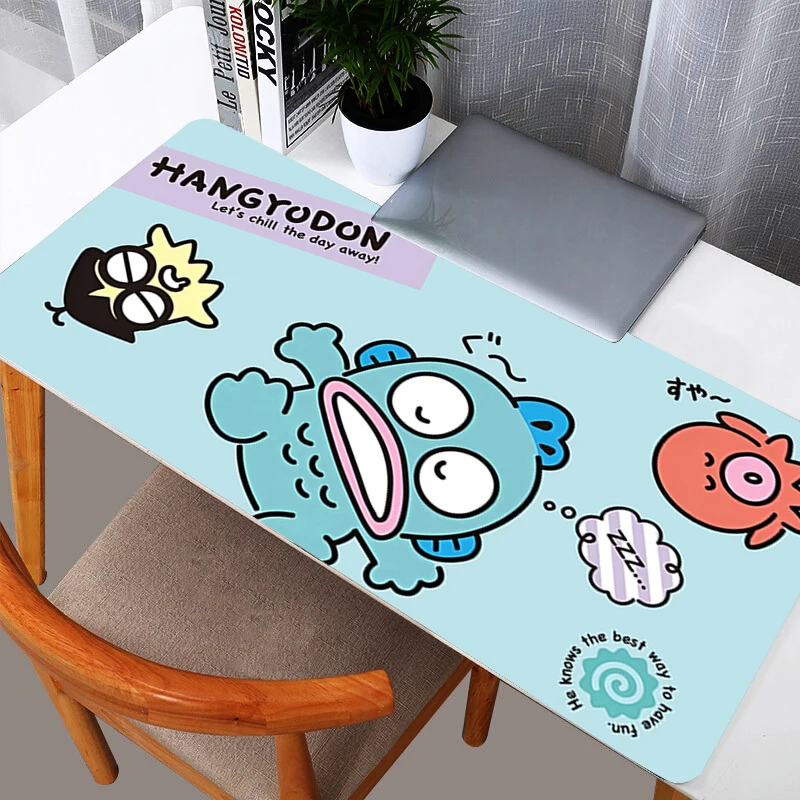Hangyodon Mouse pad Computer Speed type carpet mat for e-sports durable players Laptop Keyboard Mousepad Office Desk Mat