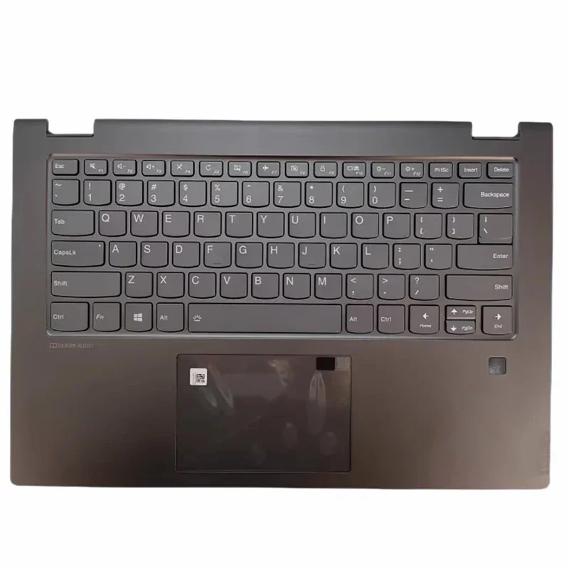 New Backlit keyboard with Fingerprint hole For LENOVO Ideapad FLEX-14 C340-14API C340-14IWL C340-14IML