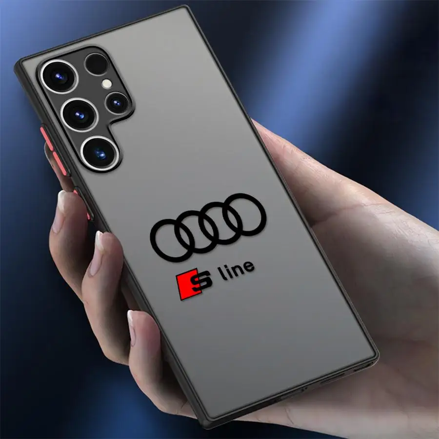 A-Audi-S Line TPU Cover Case for Samsung Galaxy S22 Plus S10+ S21 5G S23 S25 Ultra S24 Ultra S9 Plus S21 S20 FE - view 5
