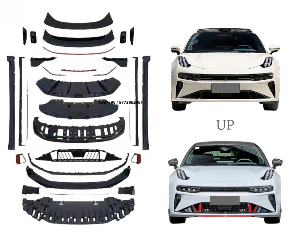 

For Zeker 001 EV Sedan New Model Extreme Car Upgrade New Energy Vehicle with FR Surrounds Car Bumpers 2024-2025
