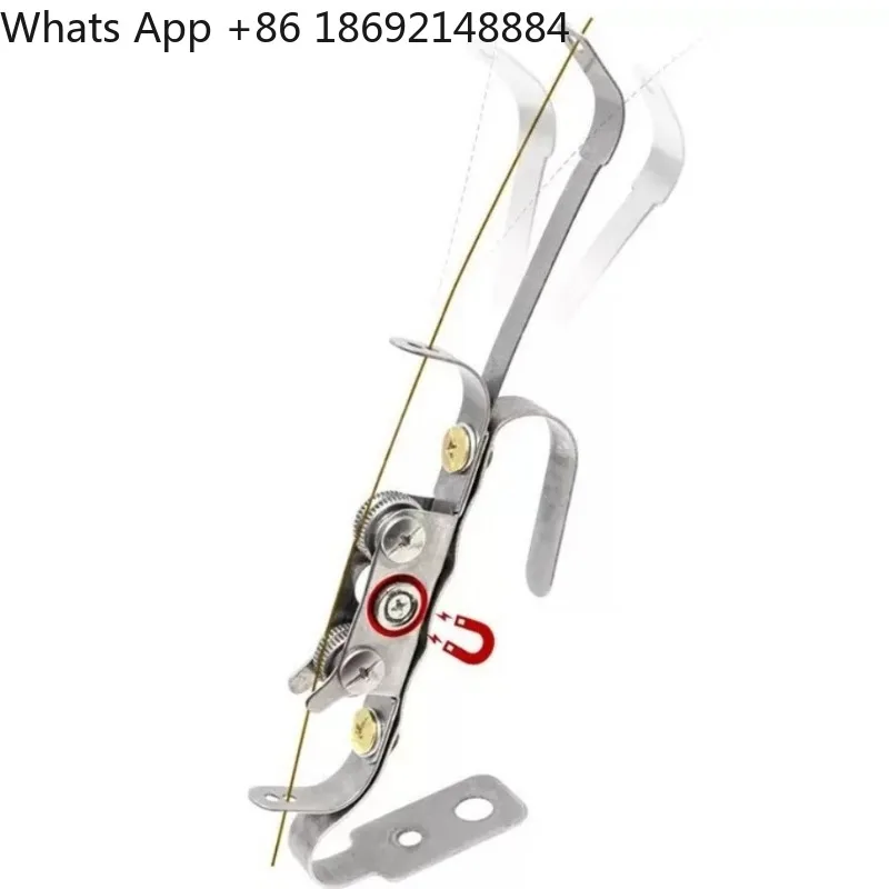 

Process of alloy wire feeder with magnetic base and heat shield