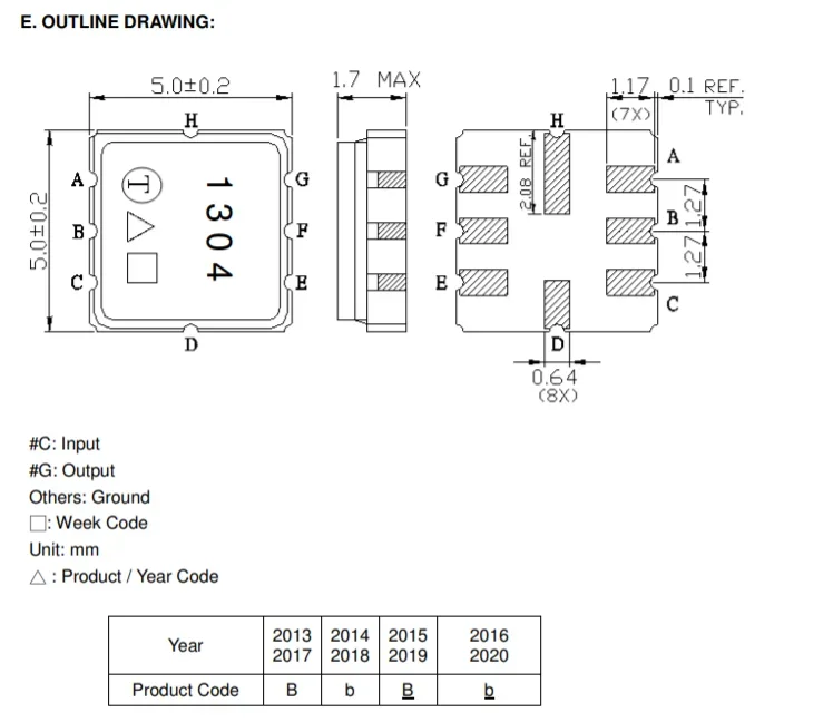 

Бесплатная доставка TB1304A 822.5MH IF SAW фильтры 100% новый оригинал
