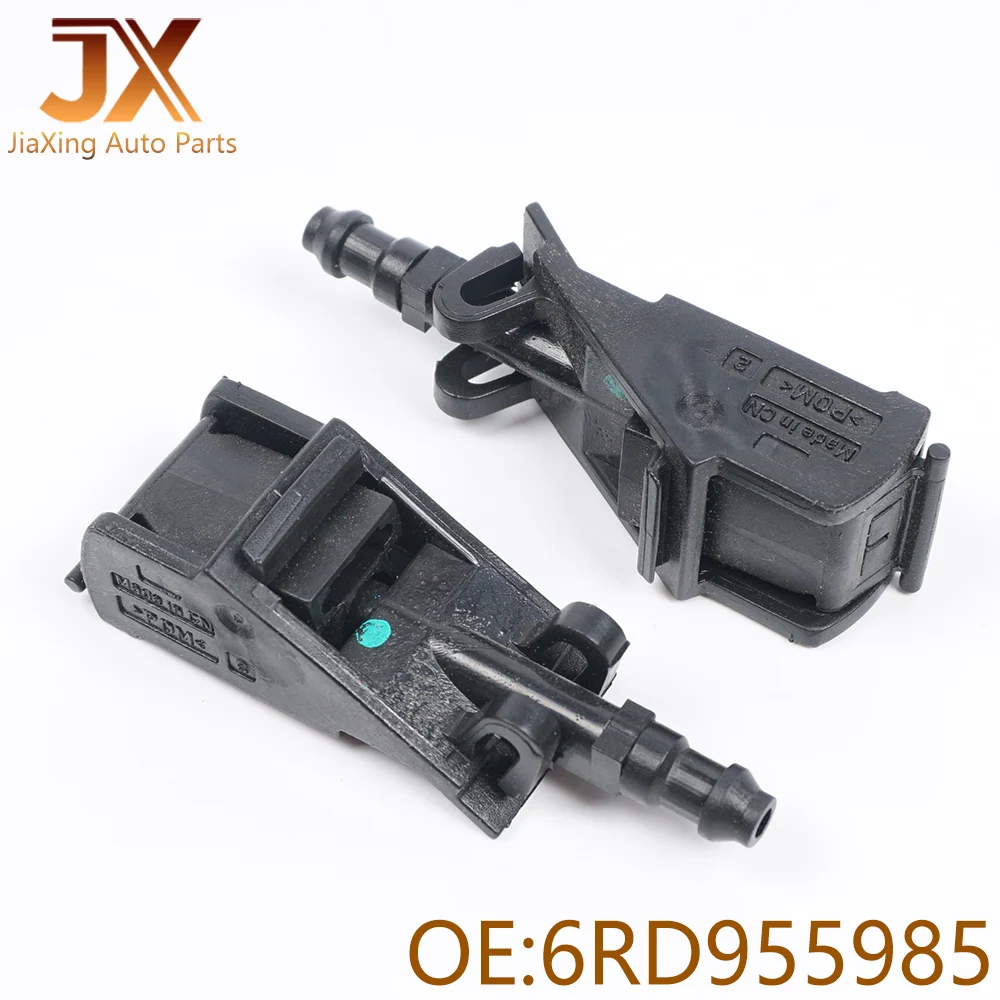 2 Stuks Auto Voorruitensproeier Ruitensproeier Sproeier 6rd955985 Voor Vw Volkswagen Passat B5 Golf 5 4 Mk4 Bora Polo Kever Gol