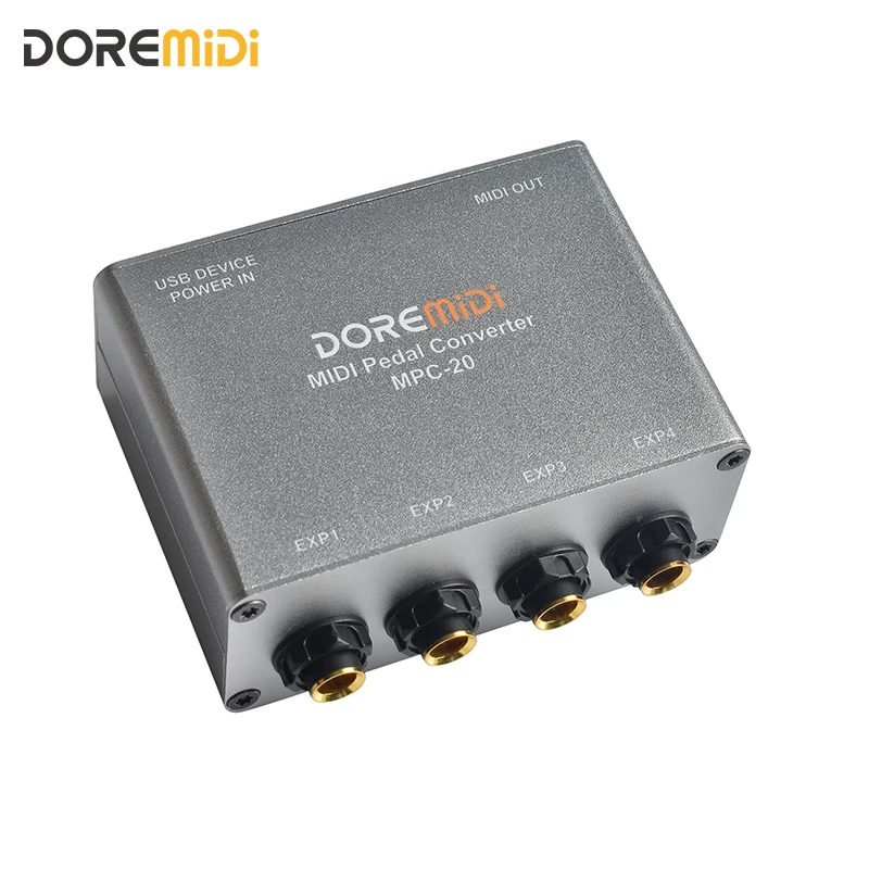 

DOREMIDI Expression Pedal Converter Pedal Sustain Expander MPC-20
