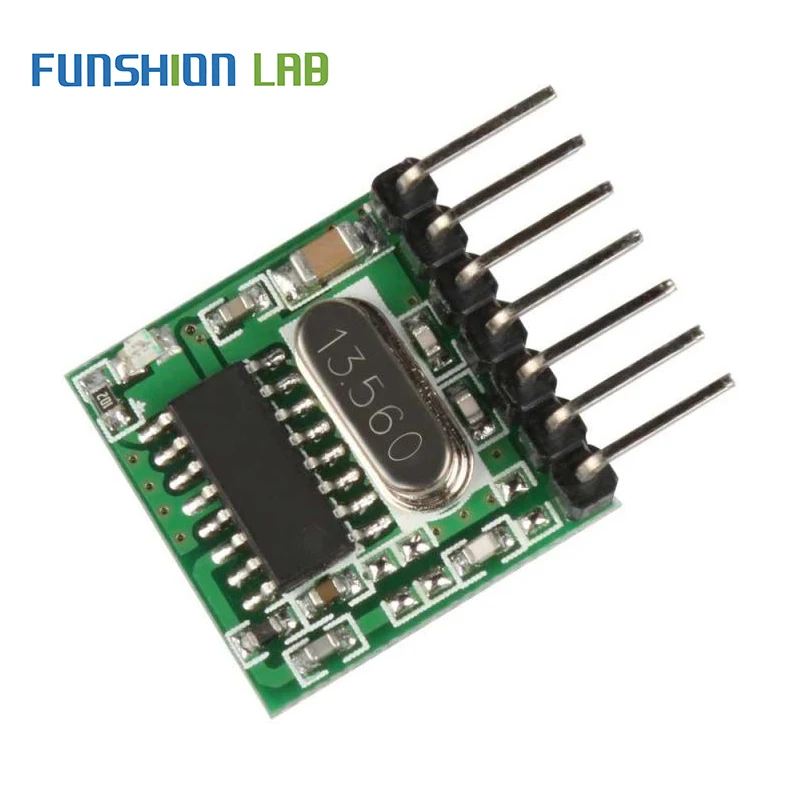 FUNSHION 5Pcs เครื่องส่งสัญญาณ RF 1527การเข้ารหัสโมดูล433.92Mhz รีโมทคอนโทรล Mini PCBA สำหรับ Arduino ของขวัญเสาอากาศ