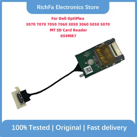 Original New For Dell OptiPlex  3070 7070 7050 7060 3050 3060 5050 5070  MT SD Card Reader 059MR7 100% tested fully work